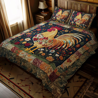 Vintage Chicken WJ2211035CL Duvet Cover Set