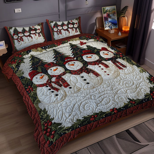 Funny Snowman WX2211067CL Duvet Cover Set