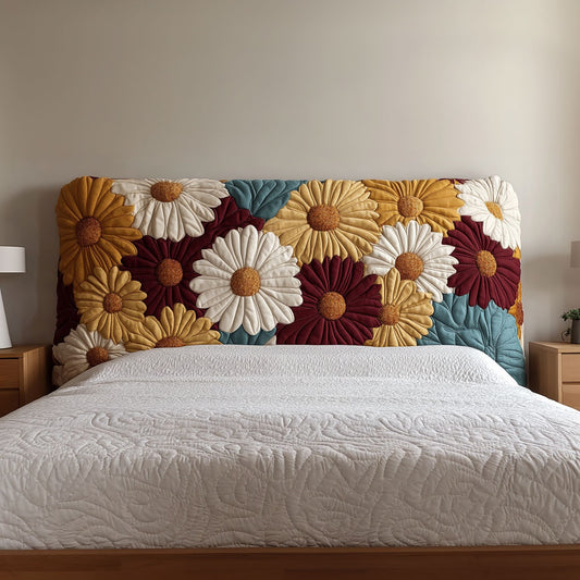 Blooming Daisy QA0501004CL Quilted Headboard Slipcover