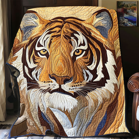 Tiger Portrait WX0805038CL Quilt
