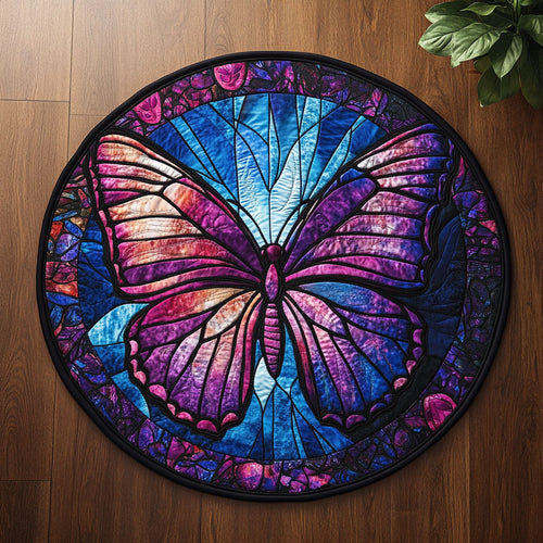 Wings of Whimsy CM2105015CL Quilted Round Mat