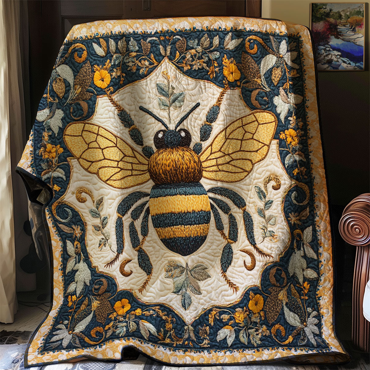 Queen Bee WJ2301027CL Quilt