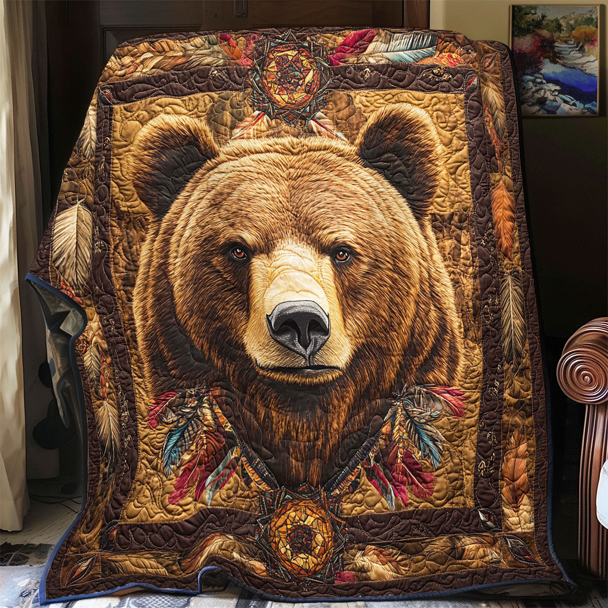 Bear Spirit YR2901012CL Quilt