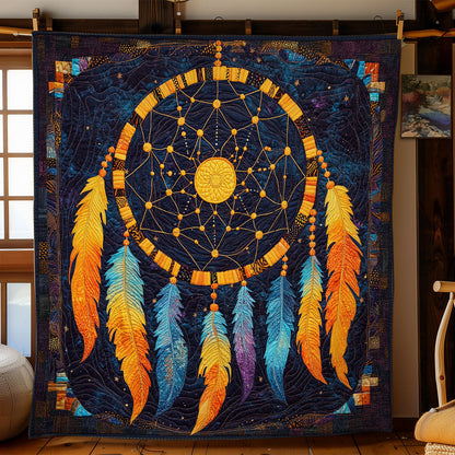 Midnight Feather Dreamcatcher WY0602166CL Quilt