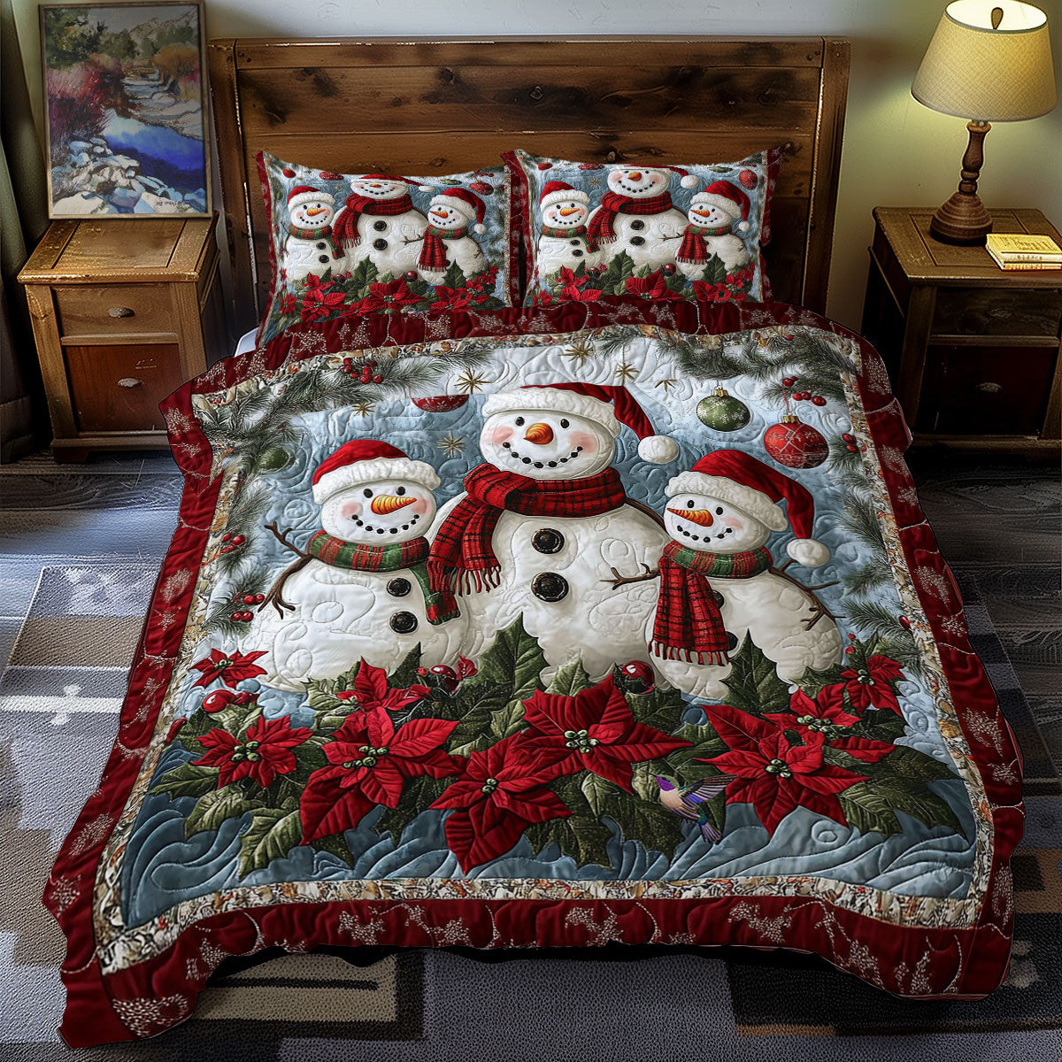 Snowman WY2811065CL Duvet Cover Set