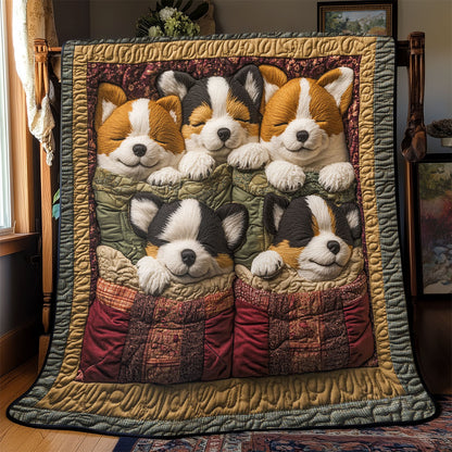 Corgi Patch CP0512100CL Quilt