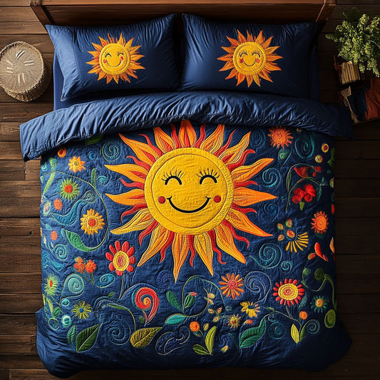 Floral Happy Sun WY0406008CL Duvet Cover Set