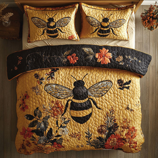 Bee Floral Honeydance WU1903069CL Duvet Cover Set