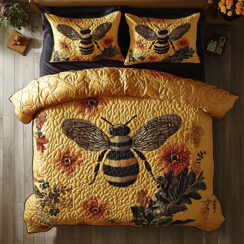 Bee Floral Honeydance WU1903070CL Duvet Cover Set