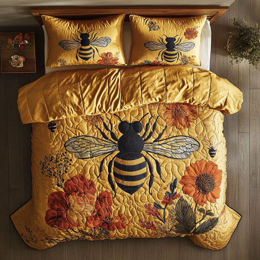Bee Floral Honeydance WU1903072CL Duvet Cover Set
