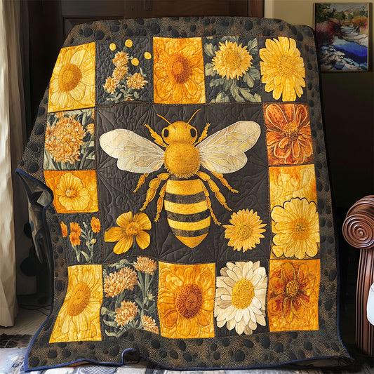 Bee Floral WX2203002CL Quilt