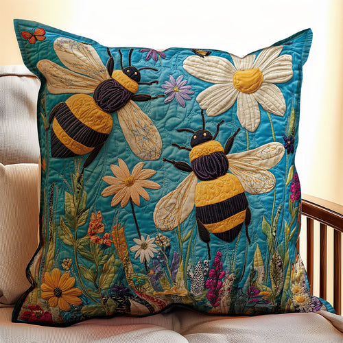 Bee Flower WX1403041CL Quilt Pillow Case
