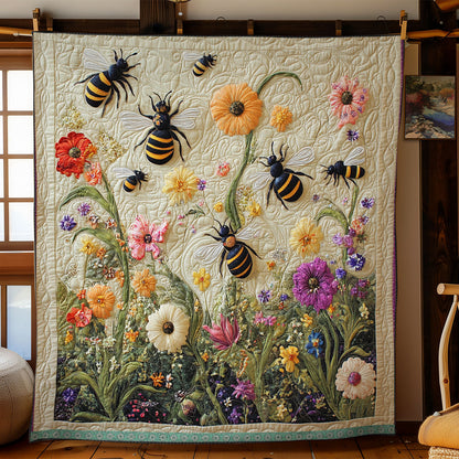 Bee Garden WX2103003CL Quilt