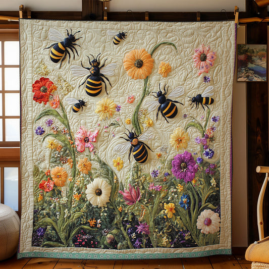 Bee Garden WX2103003CL Quilt