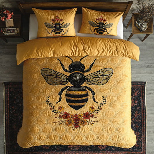 Bee Hive Bloom Elegance WU1903077CL Duvet Cover Set