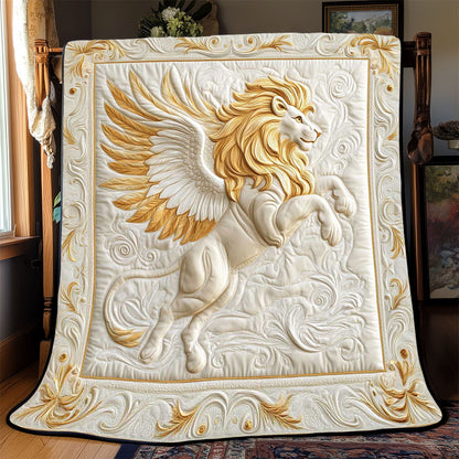 Golden Myth Lion WP2612016CL Quilt