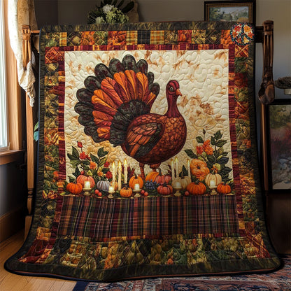 Harvest Turkey Patch WN2011057CL Quilt