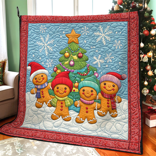 Gingerbread Festive Parade CW1811008CL Quilt