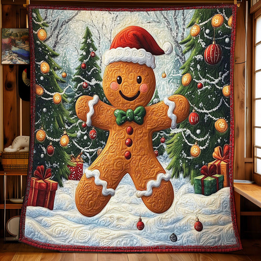 Christmas Gingerbread CW1811002CL Quilt