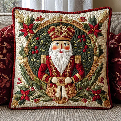 Merry Nutcracker Glow CW0110070CL Quilt Pillow Case