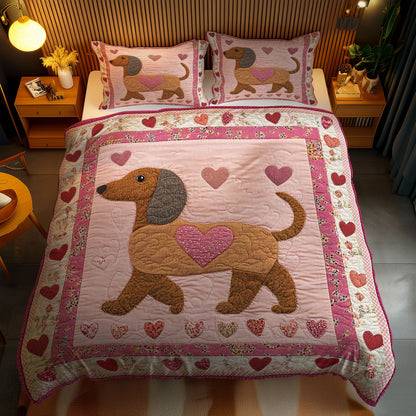 Sweet Dachshund WN3112072CL Duvet Cover Set