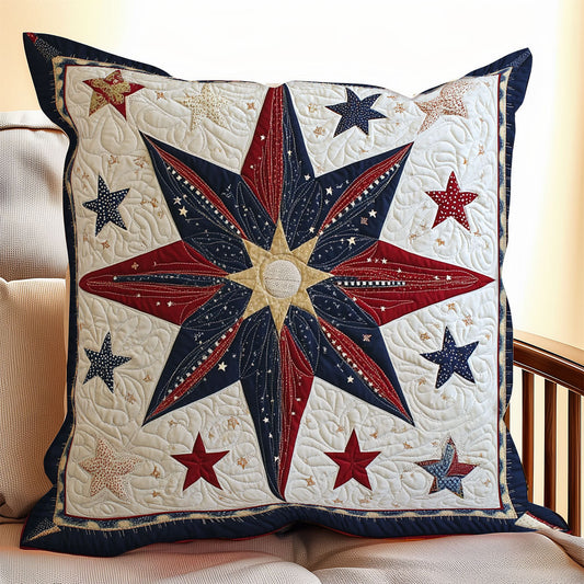 Freedom Starburst WX1306068CL Quilt Pillow Case