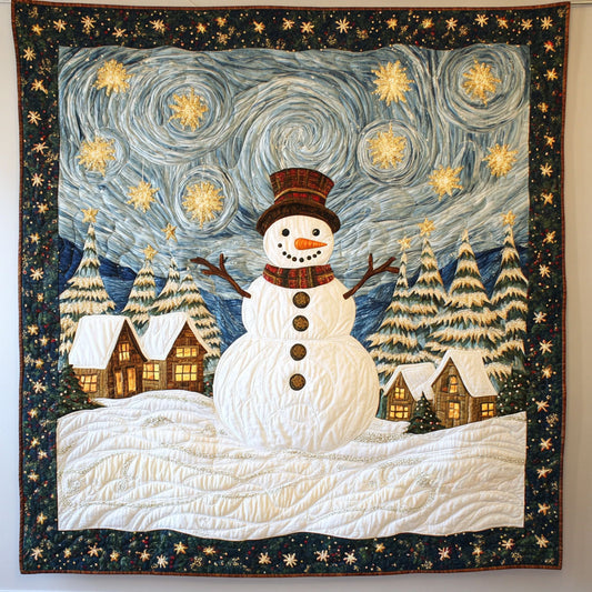 Peace Glow Snowman WN0511067CL Quilt