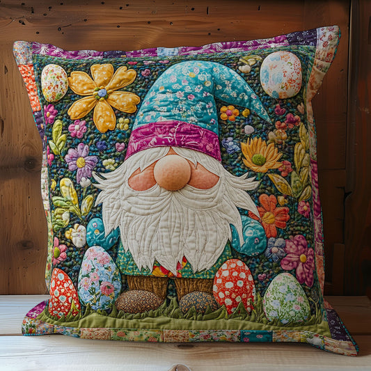 Gnome In Easter WY2401013CL Quilt Pillow Case