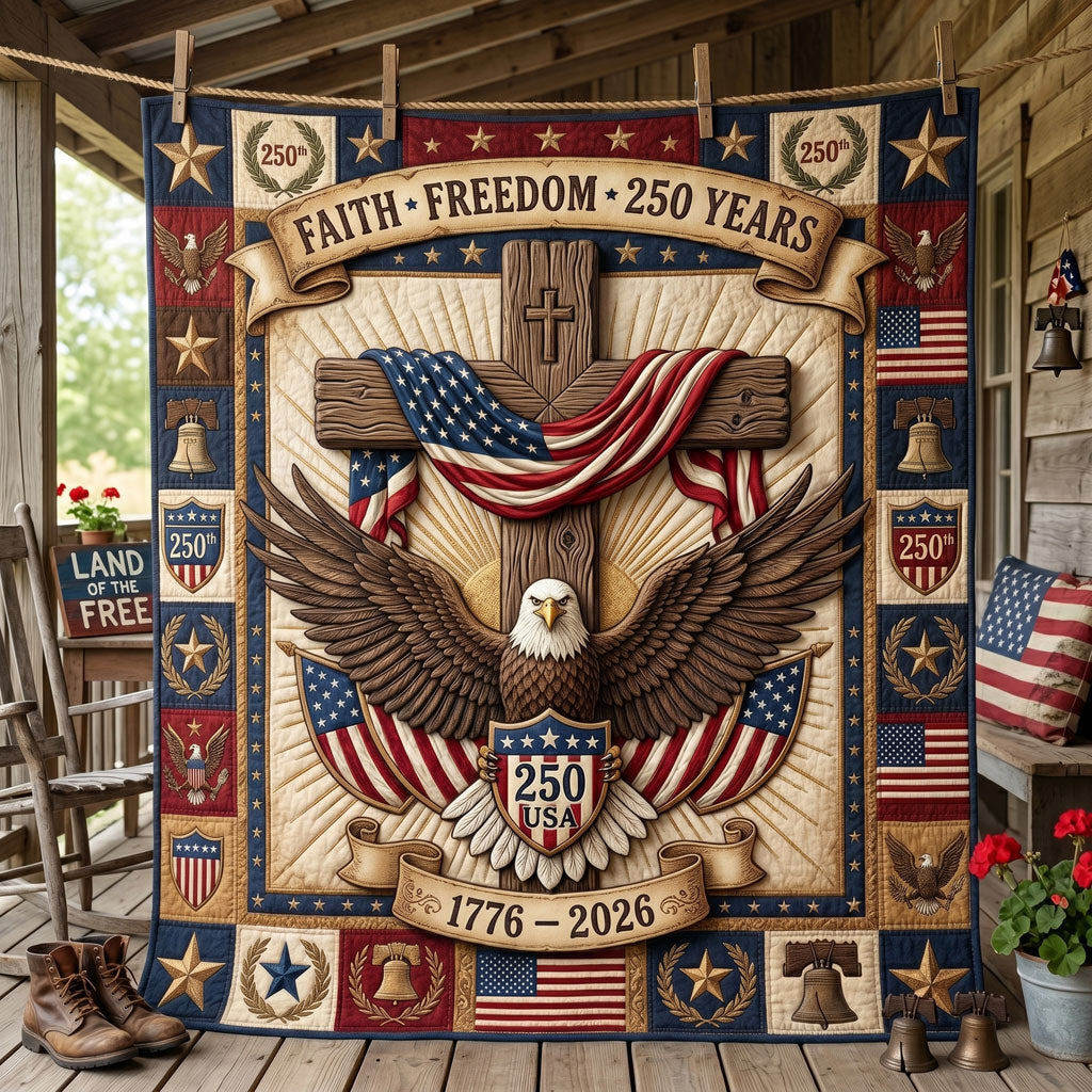 250 Years Of American Valor WN2605001CL Quilt