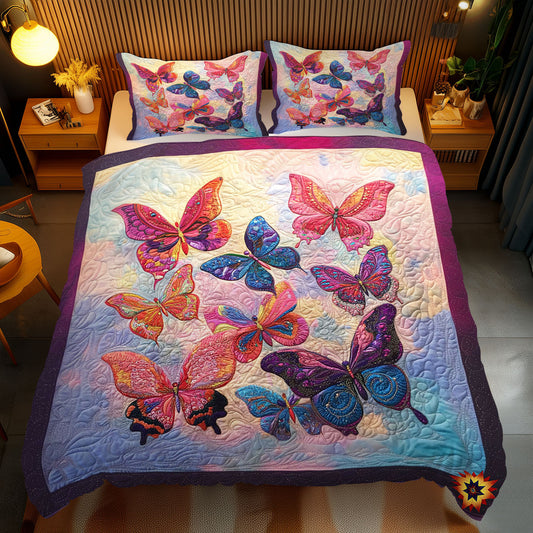 Galaxy Butterfly WY2512043CL Duvet Cover Set