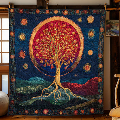 Lunar Tree Of Life WN1404046CL Quilt