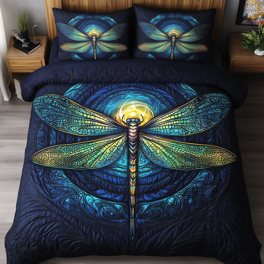 Sapphire Glow Dragonfly LT0310028CL Duvet Cover Set