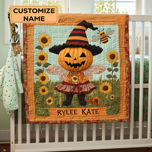 Sunny Patch Friend WY3007029CL Personalized Baby Quilt
