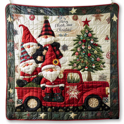 Gnome Christmas Trip WP3010030CL Quilt