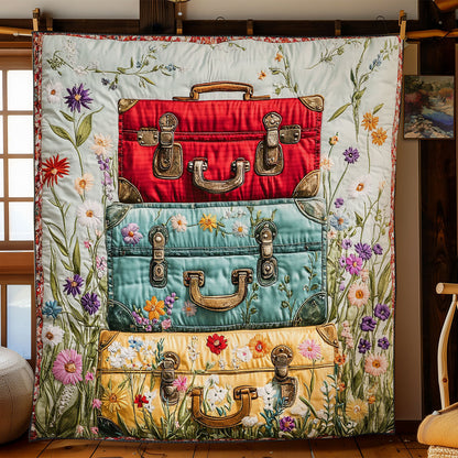 Blooming Suitcase WN0408003CL Quilt