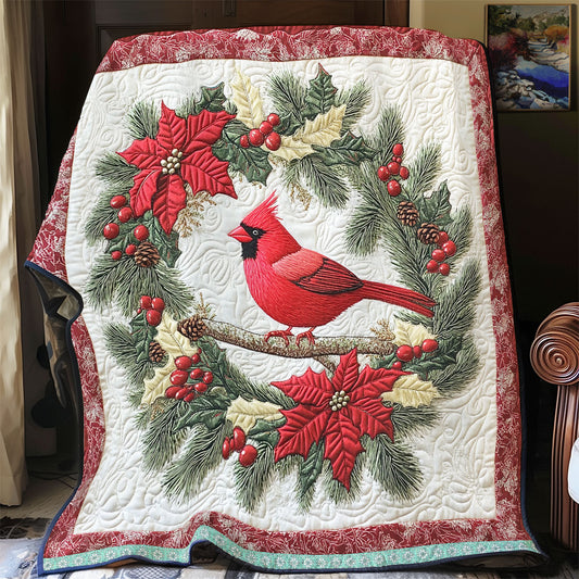 Stunning Cardinal WX2412041CL Quilt