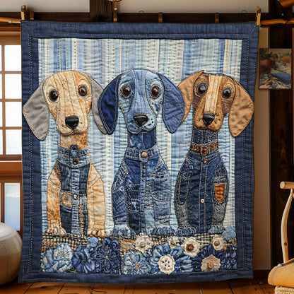 Dachshund Delight WN0207040CL Quilt