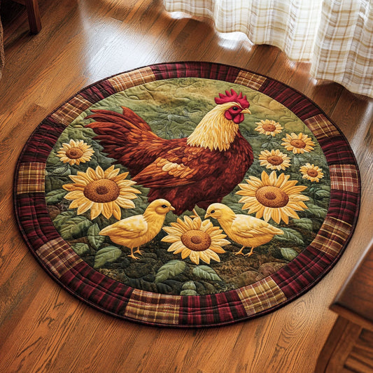 Vintage Charming CP0810009CL Quilted Round Mat