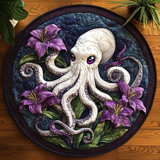 Octopus CW1905248CL Quilted Round Mat