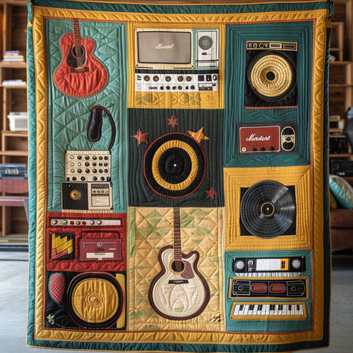 Retro Music CP0904032CL Quilt