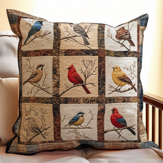 Bird WU1002023CL Quilt Pillow Case