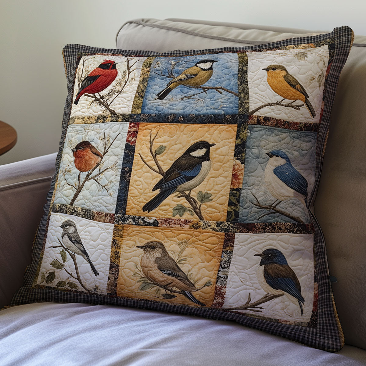 Bird WU1002027CL Quilt Pillow Case