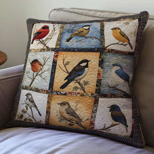 Bird WU1002027CL Quilt Pillow Case