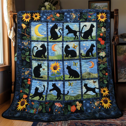 Black Cat Dream YR1802042CL Quilt