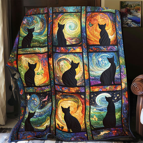 Black Cat Dream YR3001009CL Quilt
