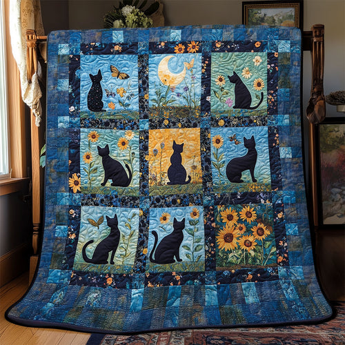 Black Cat Lover YR1802006CL Quilt