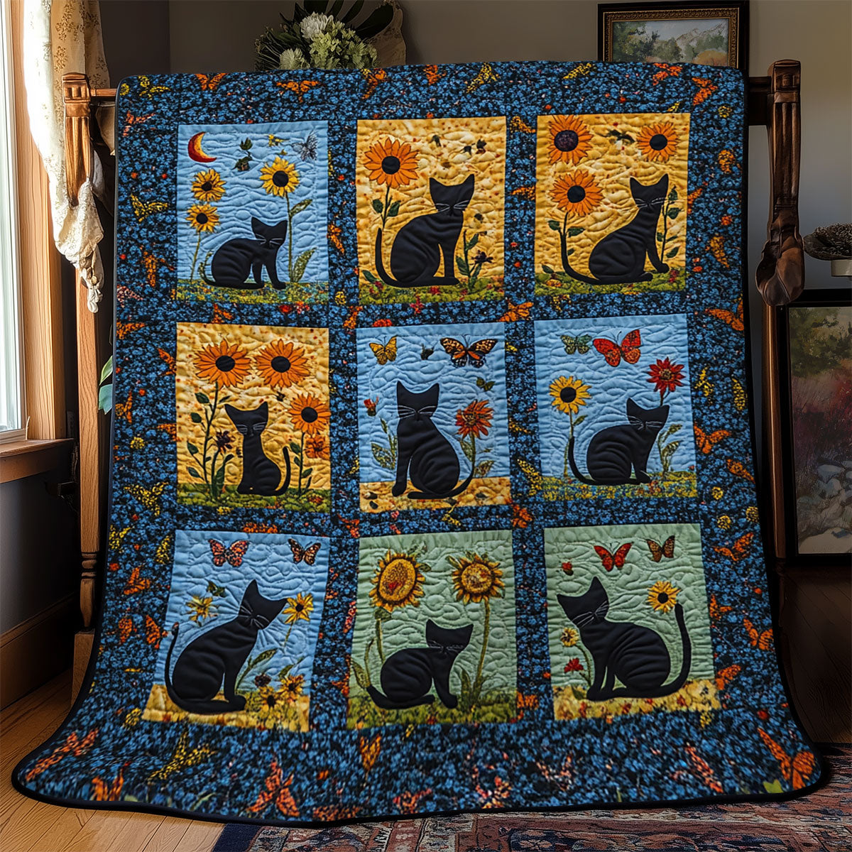 Black Cat YR1802030CL Quilt