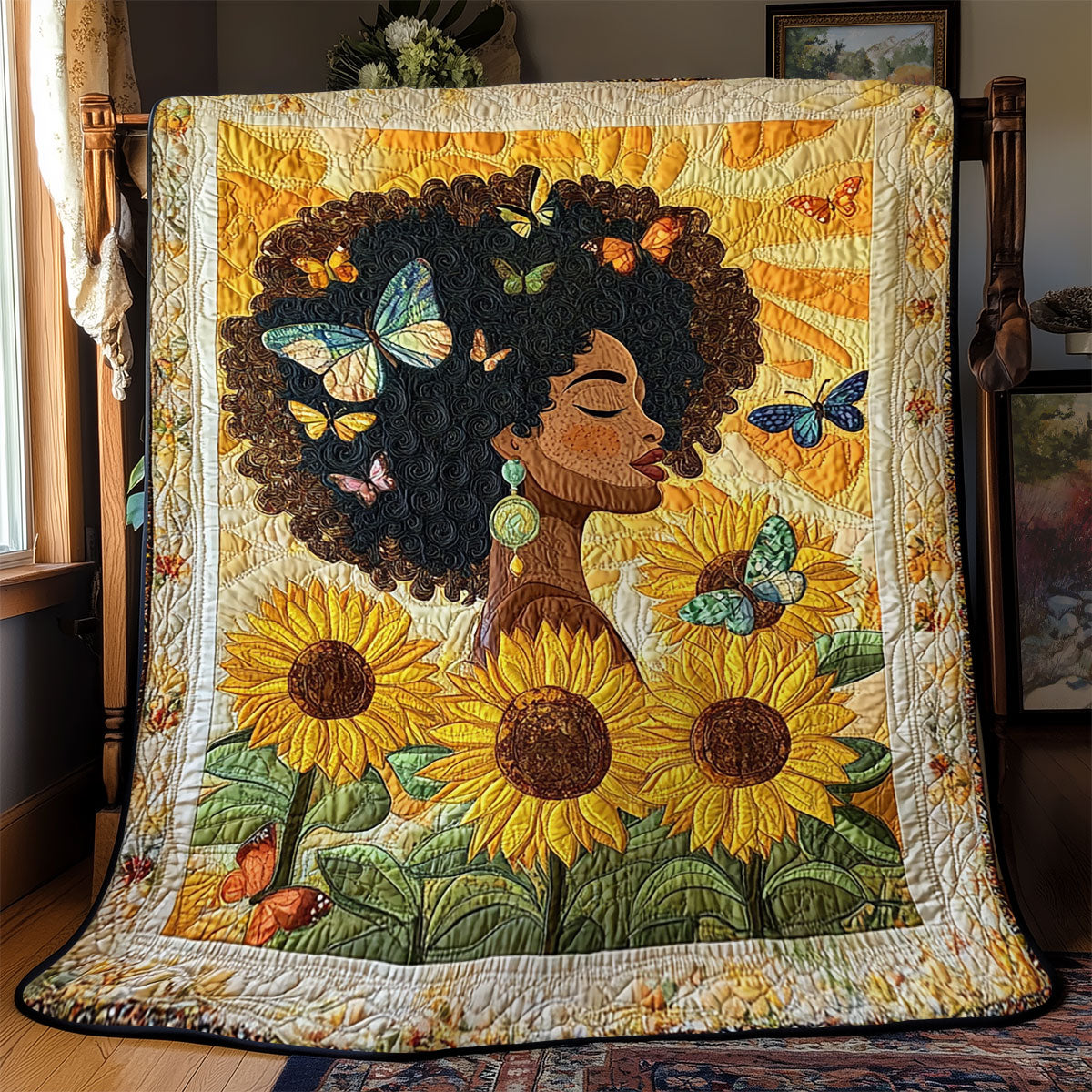 Black Women YR0802022CL Quilt