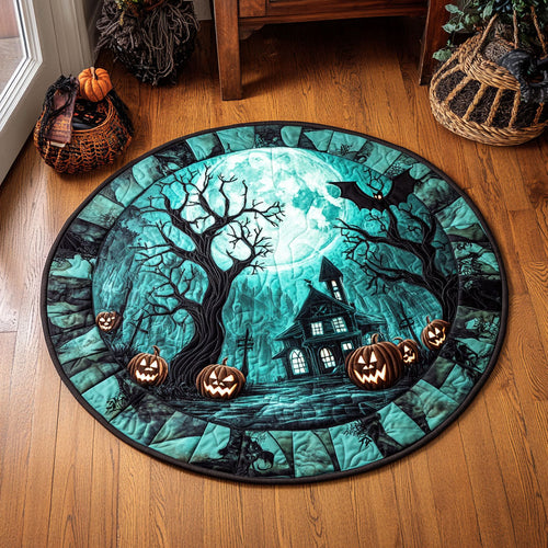 Bloodmoon Hollow WJ0708126CL Quilted Round Mat