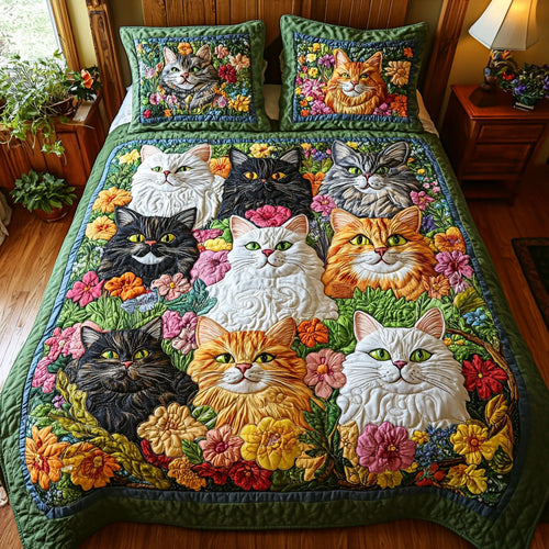Blooming Cats YR0102055CL Duvet Cover Set